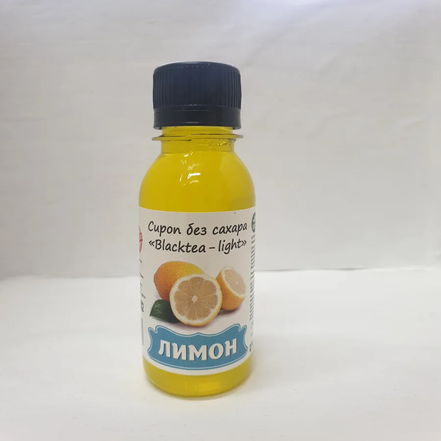 Сироп без сахара лимон
