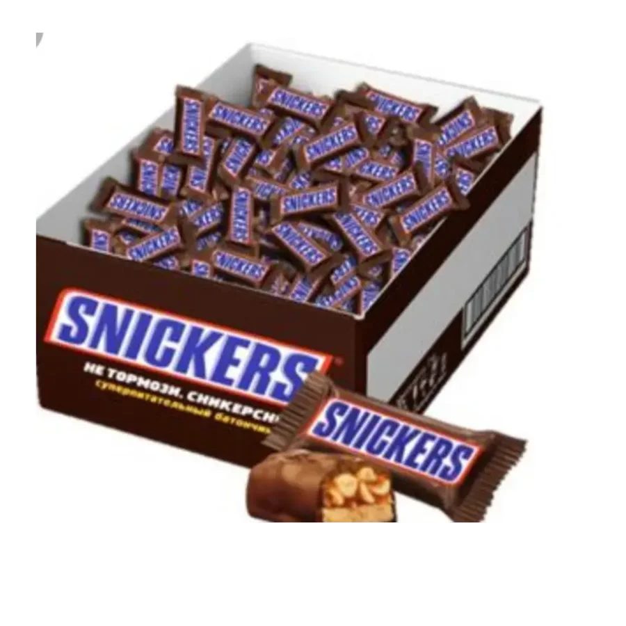 Шоколадные конфеты Snickers minis 7 кг / Марс