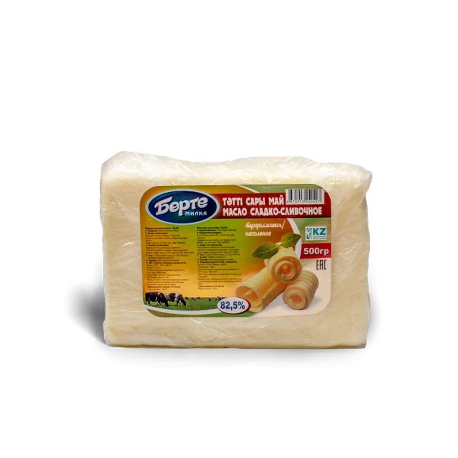 Масло сладко-сливочное 82,5% 