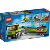 Конструктор LEGO City Транспортировщик скоростных катеров, 238 дет., 60254