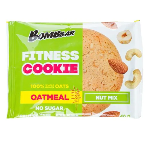 Unglazed oatmeal cookies "Nut mix"