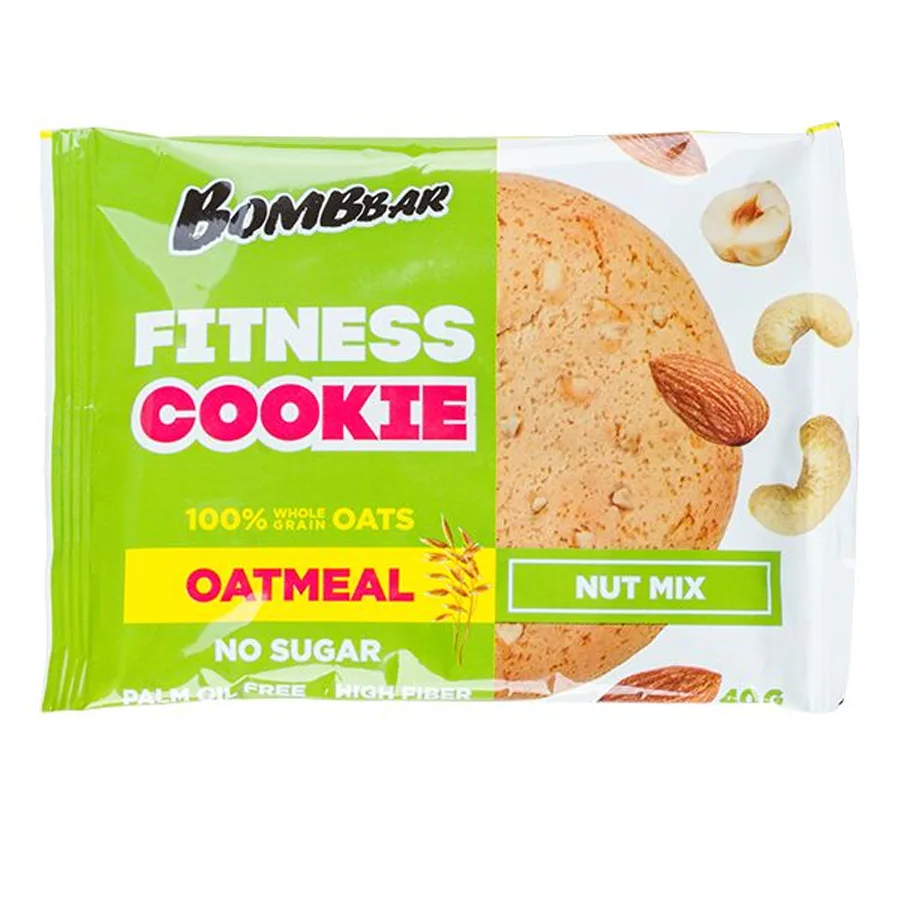 Unglazed oatmeal cookies "Nut mix"