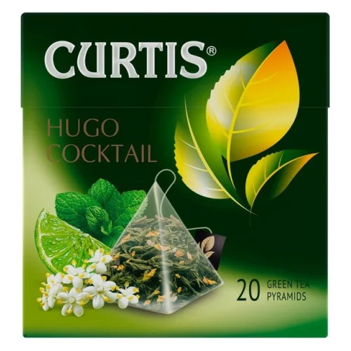 Чай Зеленый Hugo Cocktail CURTIS, 20п*1.8г