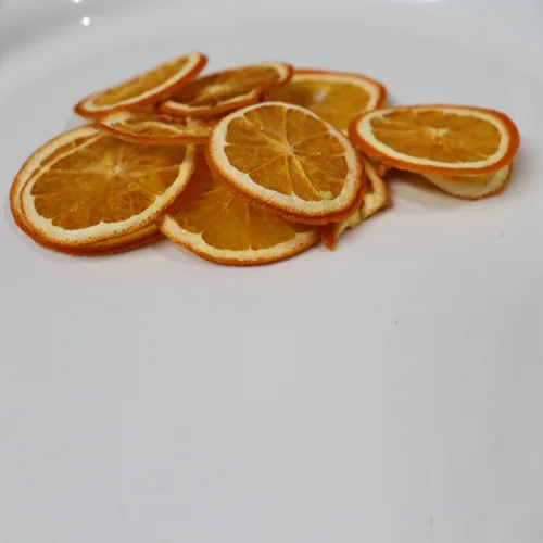 Натуральные чипсы из апельсинов, мандаринов