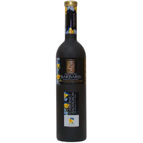 Wine table semi-sweet red Cabernet Sauvignon. Trademark «Barbaris« 11.5% 0.75