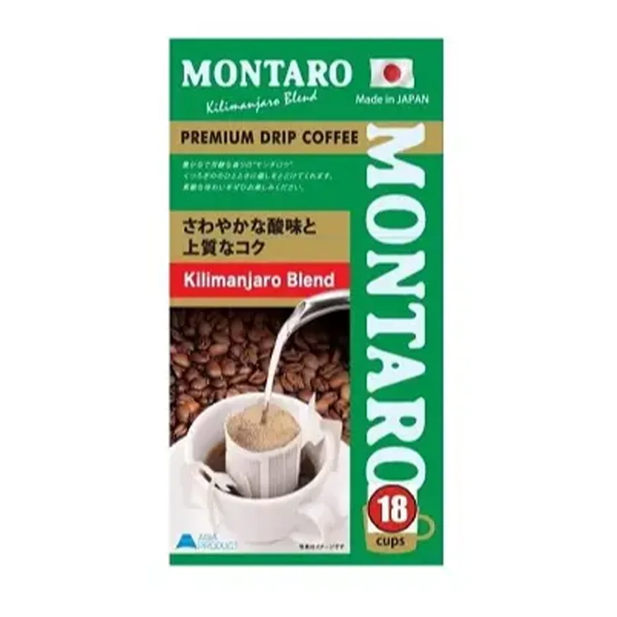 Coffee Kilimanjaro Blend in drip packages, 9 pcs.