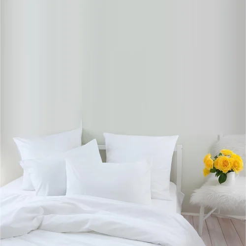 Bed linen set (bleached calico,100% cotton)