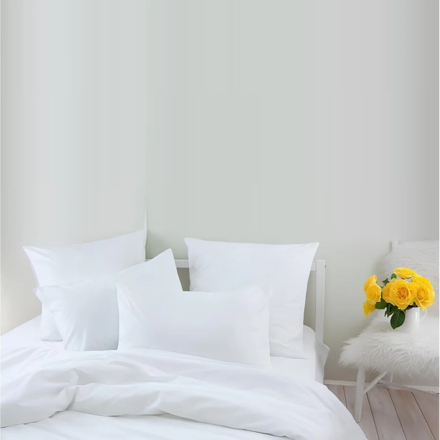 Bed linen set (bleached calico,100% cotton)