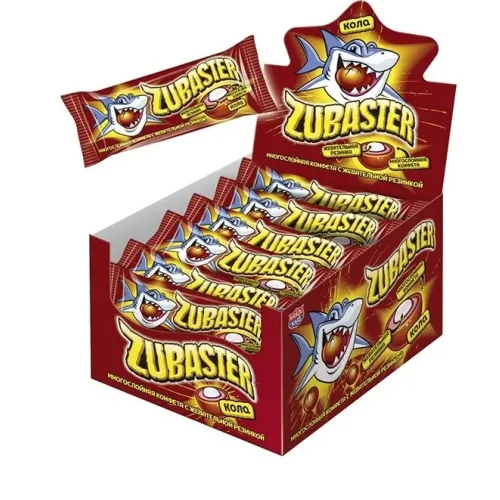Многослойная конфета "ZUBASTER"  Кола