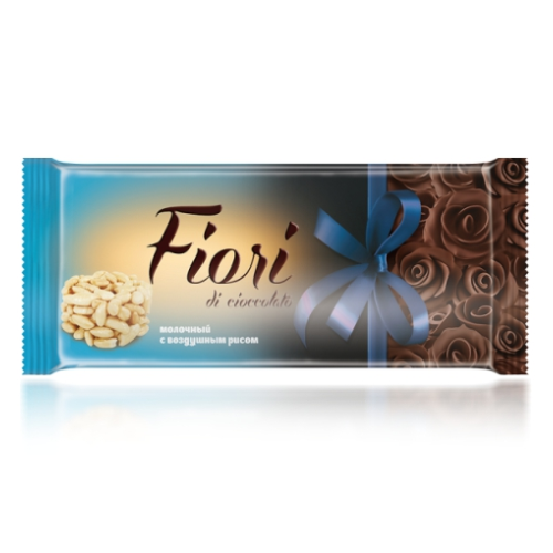 Молочный шоколад "Fiori di Cioccolato" с воздушным рисом