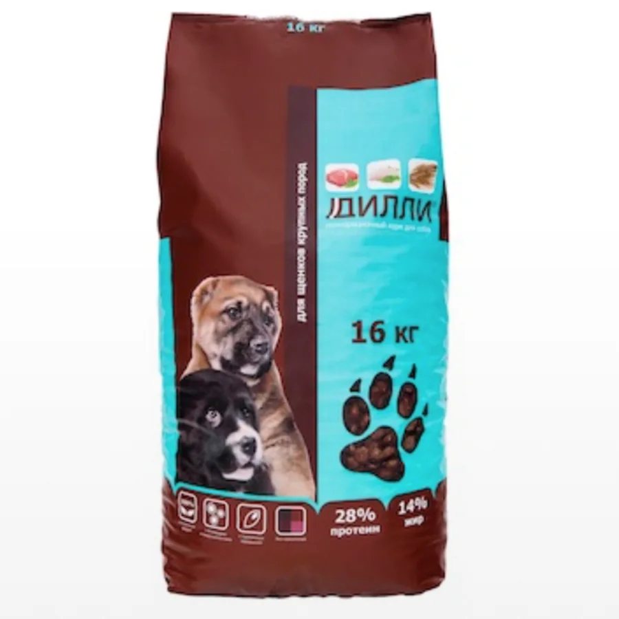 Food for puppies of large breeds 16 kg
