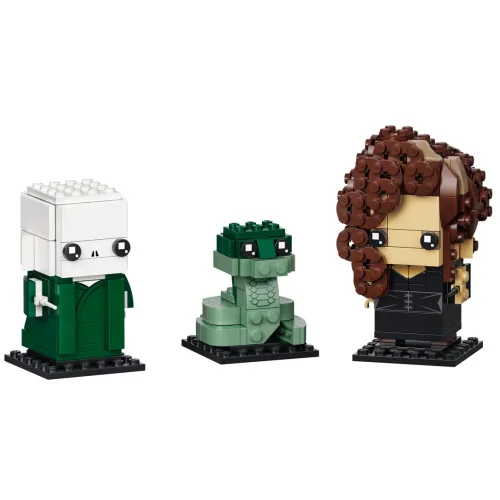 Конструктор LEGO BrickHeadz Harry Potter Волан-де-Морт, Нагайна и Беллатриса 40496