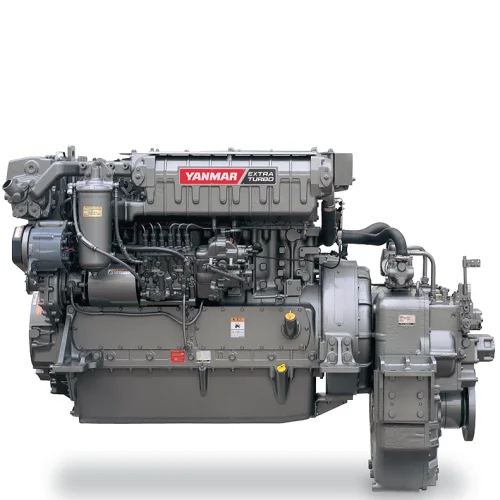 Yanmar 6HYM-ВЛАЖНЫЙ судовой дизельный двигатель мощностью 650 л.с. Встроенный двигатель