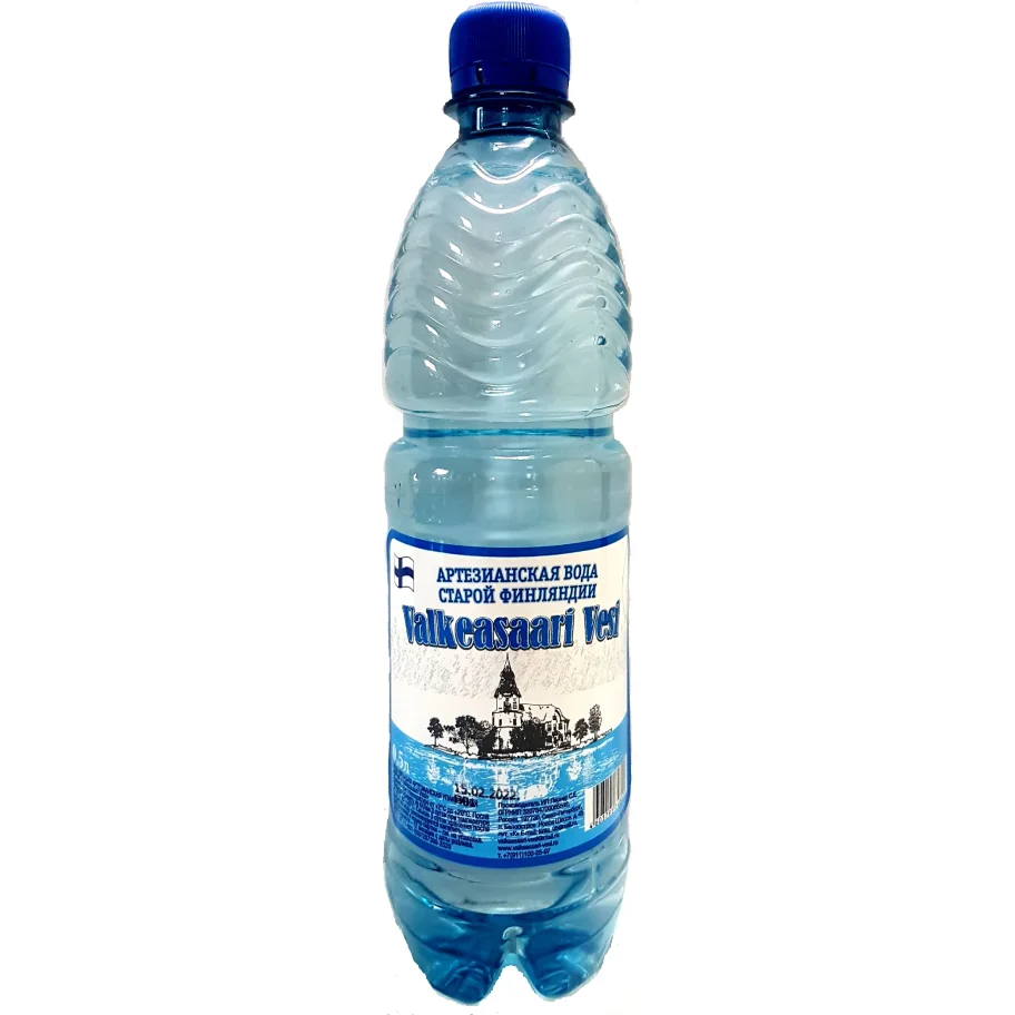Artesian water of old Finland Valkeasaari vesi 0.5l