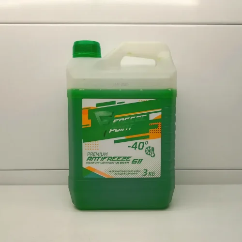 Freeze Point Antifreeze G11 Green 3 kg / 4pcs / 208pcs
