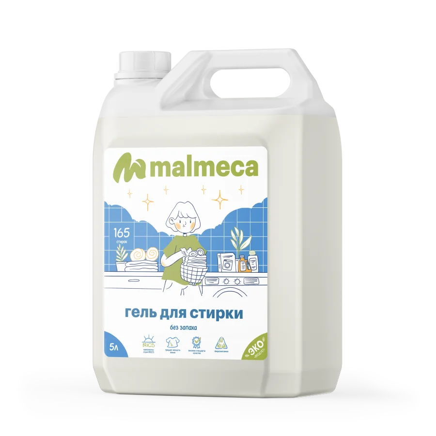 Laundry gel with the aroma of Flower sherbet Malmeca 5l