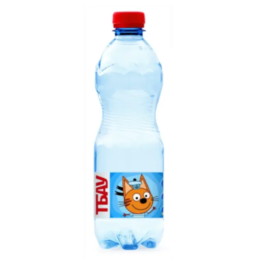 Минеральная питьевая детская вода Три Кота, 0,5 л