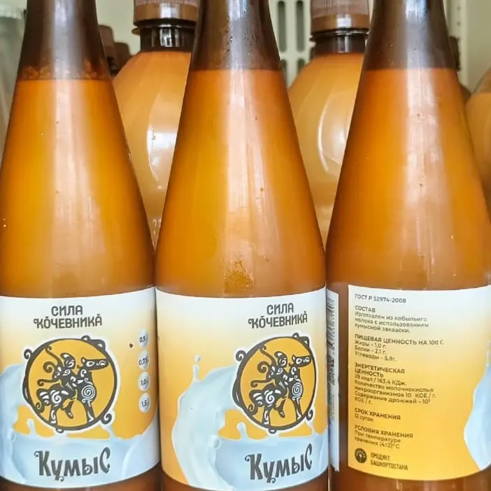 Koumiss, a koumiss product with honey, sweet and classic