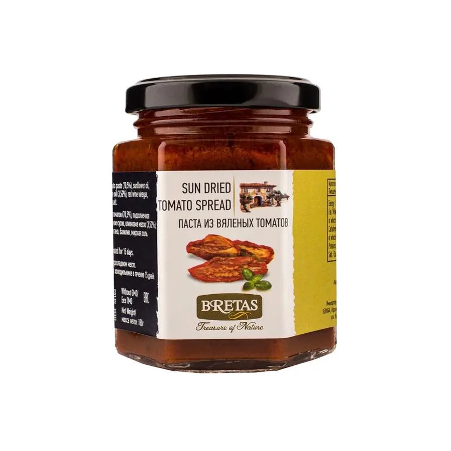 Паста из вяленых томатов 180 г BRETAS