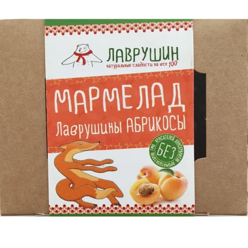 Мармелад Лаврушины Абрикосы в подарочной упаковке