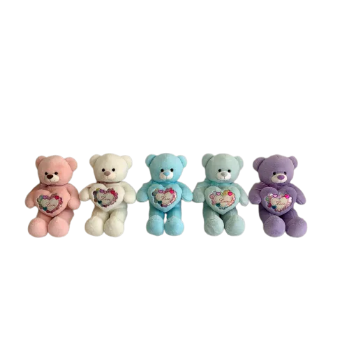 Soft toy Bear with a heart 60 cm