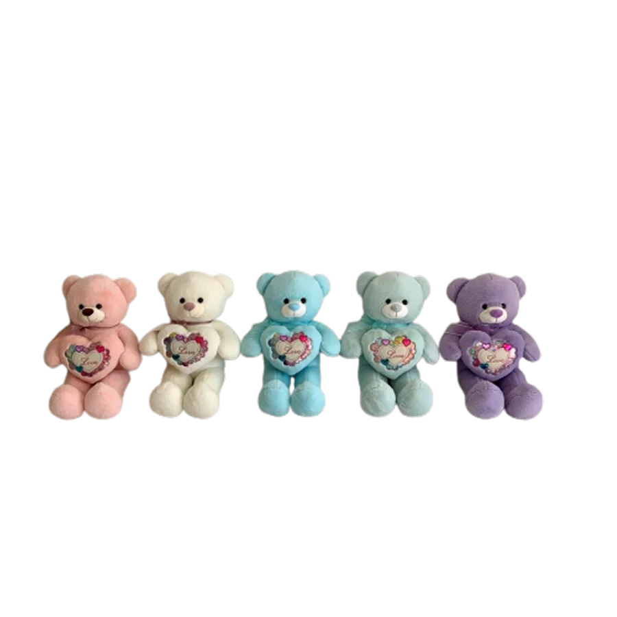 Soft toy Bear with a heart 60 cm