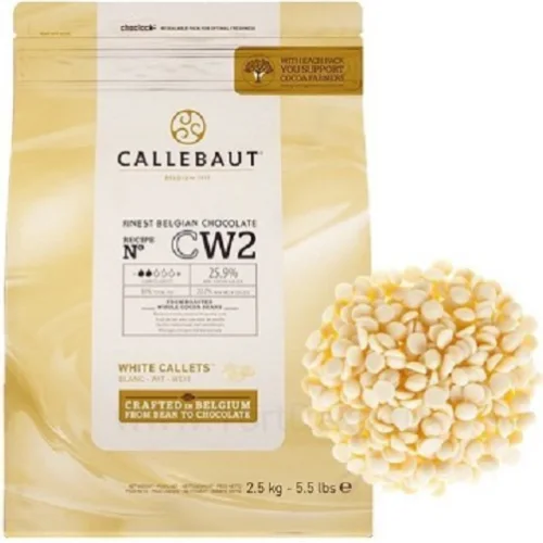 Шоколад белый "Callebaut" 25,9%