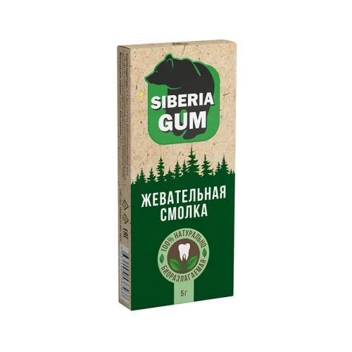 Жевательная пластинка Siberia Gum