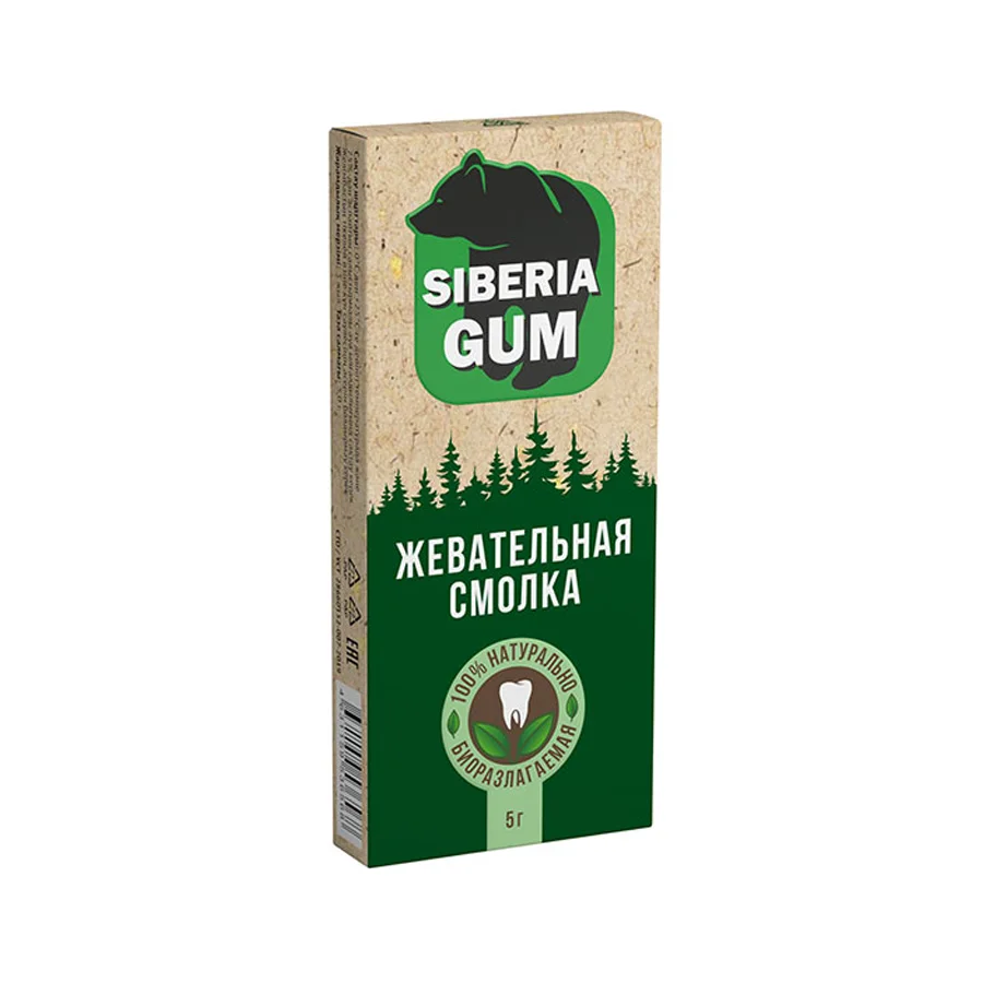 Жевательная пластинка Siberia Gum