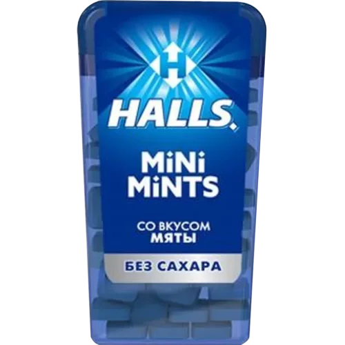 Candy "HALLS MINI MINTS" (mint) 12.5g
