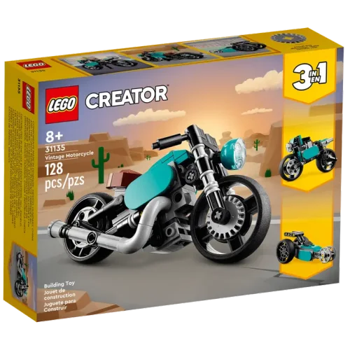 Конструктор LEGO Creator Винтажный мотоцикл  (3 в 1) 31135
