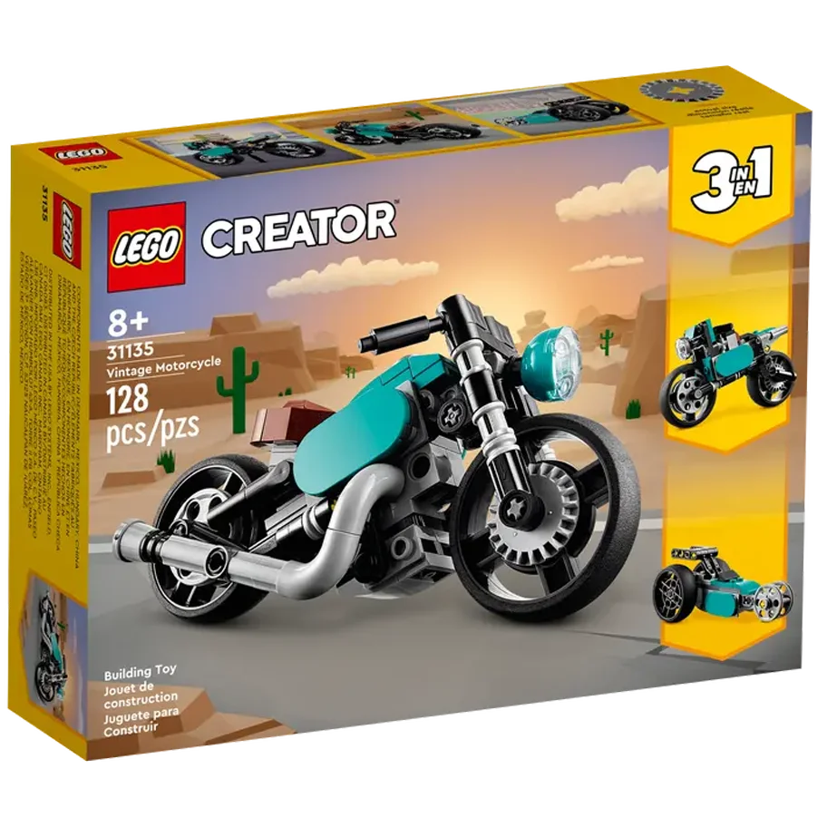 LEGO Creator Vintage Motorcycle (3 in 1) 31135
