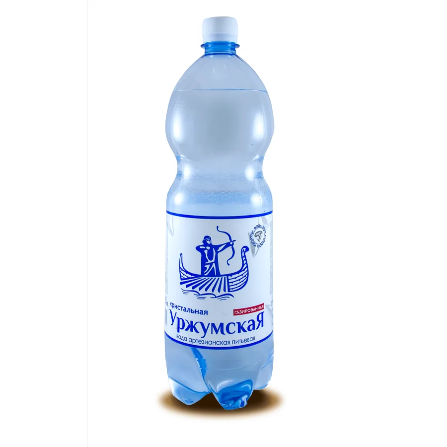 Питьевая вода Уржумская Кристальная, газ, 0.5л