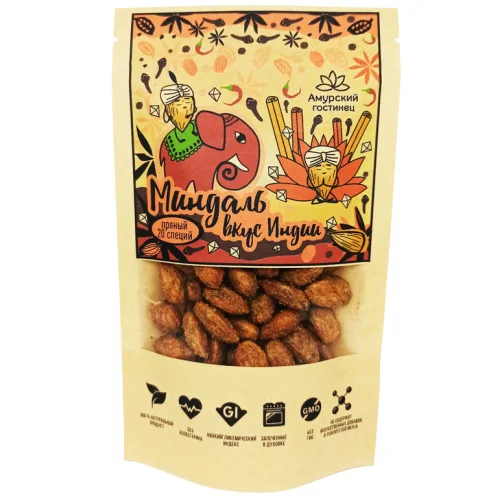 Almond baked taste of india