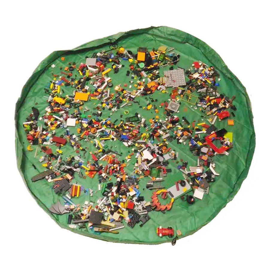 Mat for "Lego" diameter 140 cm, color green