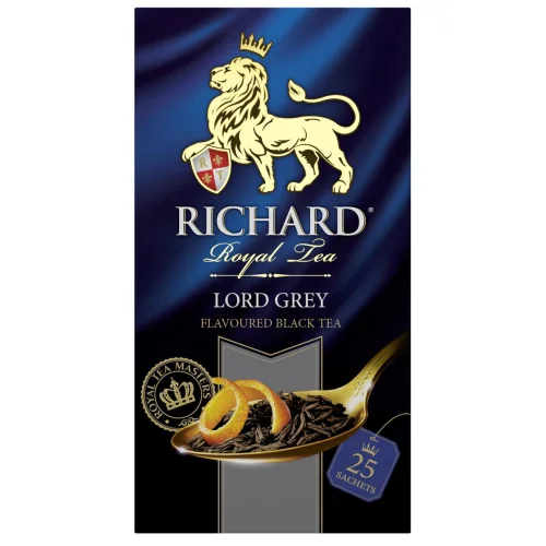 Чай Richard "Lord Grey" чёрный 25 сашет