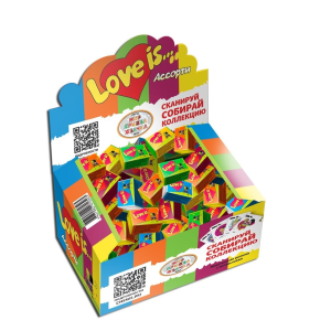 LOVE IS chewing gum, 100pcs*4.2g