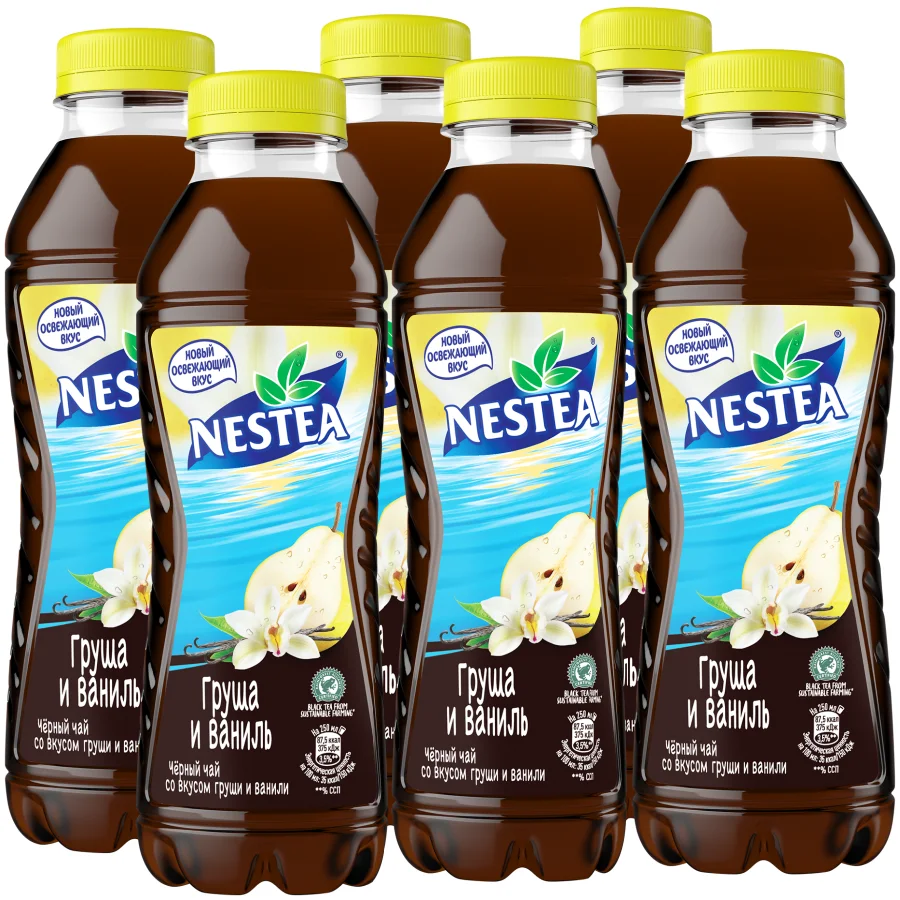Nestea tea with Pear and vanilla flavor