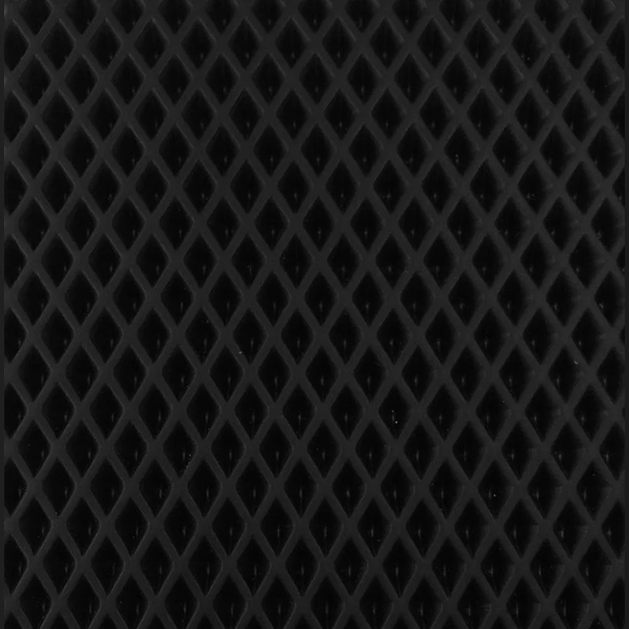 Автоковрик EVA лист Black 3,6 м² Ромб Шор 50