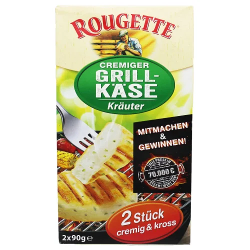 Kaserei Rougette Grillkase cheese with herbs
