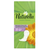 Женские ароматизированные ежедневные прокладки NATURELLA Calendula Tenderness Plus (с ароматом календулы), 20 шт.