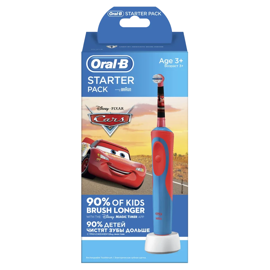Electric Toothbrush Oral-B Kids Stages Power «Tags« Starter Pack