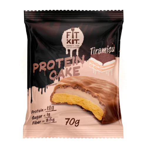FIT KIT Protein Cake, Dessert 70 gr., tiramisu