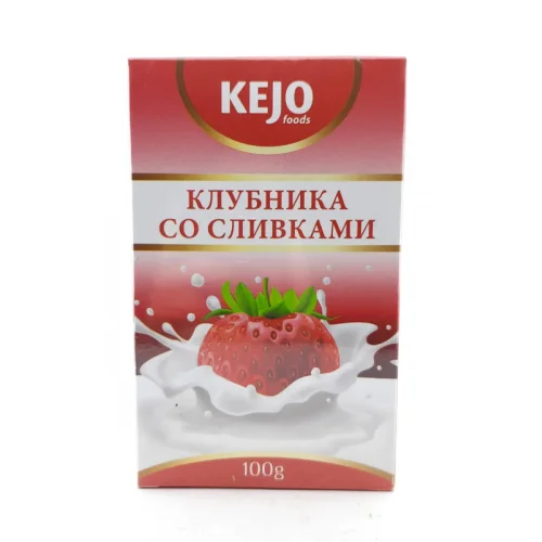 Strawberry tea with cream 100 gr