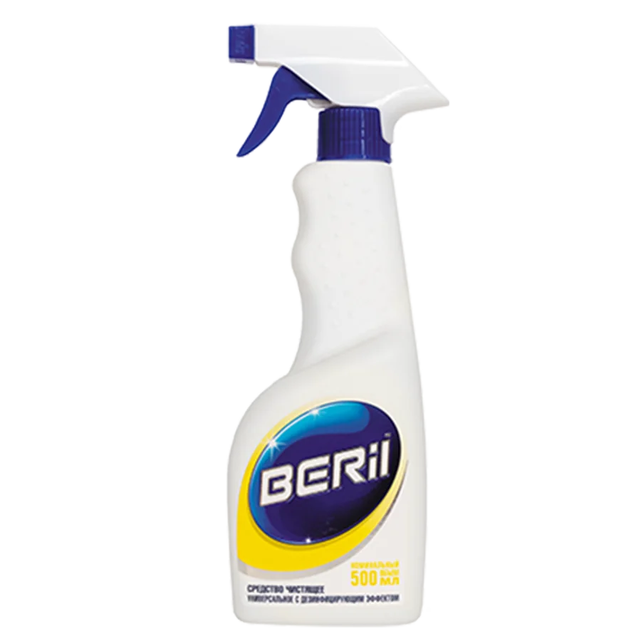 Universal cleaning agent with disinfectant effect "BERIL" fl.with trigger 500g/500ml