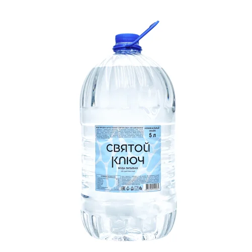 Drinking water "Holy Key", non-carbonated, PET, 5.0 l.