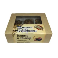 Useful candy without sugar «cashews and figs« / Russian traditions