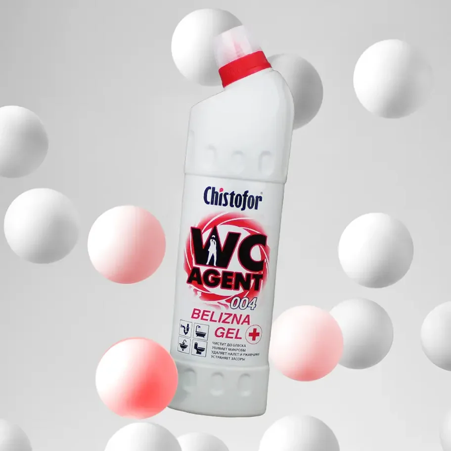 Универсальное чистящее средство Chistofor WC Agent 004  Belizna gel 0.75л.