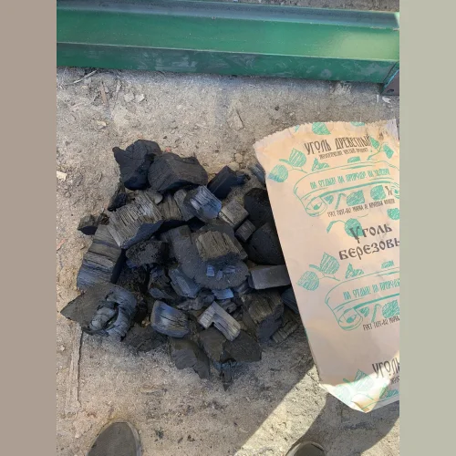Уголь березовый древесный 3 кг