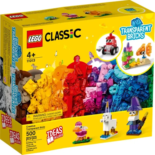 LEGO Classic Transparent Cubes 11013